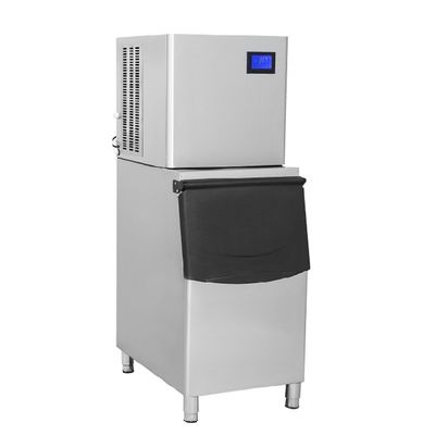 Good price 127 KG 760*830*1910mm 500kg/24h Máquina de blocos de gelo refrigerados a água Fabricante de máquinas de cubos de gelo comerciais Fabricante comercial on-line