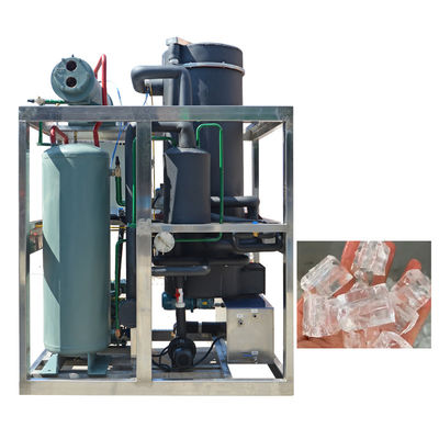 Good price Máquina de fabricação de tubos de gelo de alta produtividade de 1320x1000x1660 mm 1 tonelada 1000 kg Máquina de fabricação de gelo industrial comercial para empresas on-line