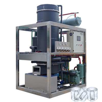 Good price Máquina para tubos de gelo industriais para venda comercial nas Filipinas 1 tonelada Outro compressor on-line