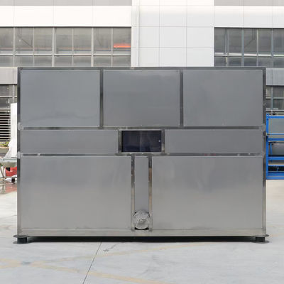Good price Máquina de fabricação de gelo industrial comercial para venda de negócios 2960x1182x1190 mm 5 toneladas 5000 kg Grande fabricante de blocos de cubos de gelo on-line