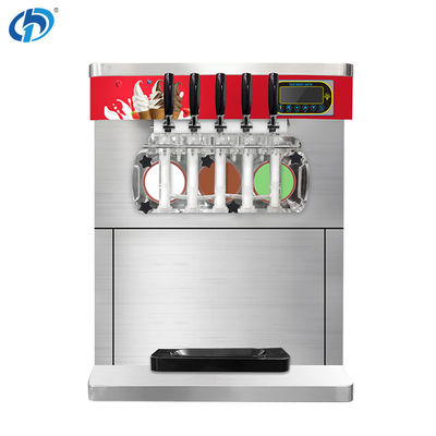 Good price 5 Sabores Automático Soft Serve Yogurt Commercial Ice Cream Maker Ideal para Produto Comercial Tamanho 635x630x745 mm on-line