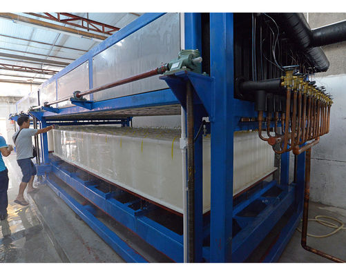 Good price Máquina de fabricação de gelo industrial de 1000 kg para empresas R404a/R22 Refrigerante 1 tonelada Bloco de gelo seco on-line