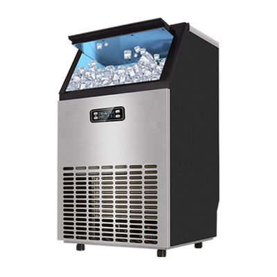 Good price Máquina automática de blocos de gelo de 55 kg máquina de fazer cubos de gelo com língua inglesa máquina de fazer gelo de 200W casa comercial on-line