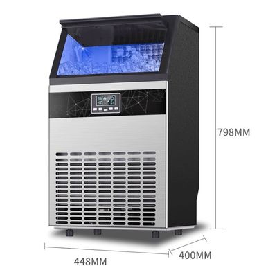 Good price Não Aplicativo controlado 60-100kg Mini máquina de fabricação de gelo comercial para casa para fabricação automática de cubos de gelo água da torneira ou água engarrafada on-line