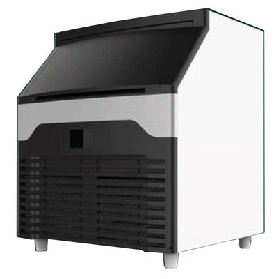 Good price Máquina de fazer gelo 220V de aço inoxidável refrigerada a ar Máquina de fazer gelo comercial de 120 kg para o seu restaurante de churrasco on-line