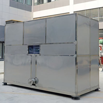 Good price 20.09KW Compressor Power Máquina de gelo para comercial e industrial 5 toneladas 5000kg Big Ice Cube Block Maker on-line