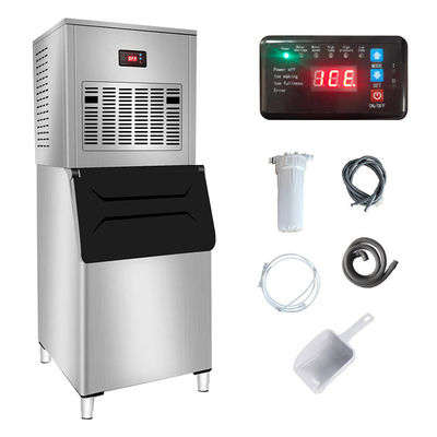 Good price 200 kg 24h Bloco de gelo de floco de neve Máquina automática de fabricação de gelo comercial para o negócio alimentar on-line