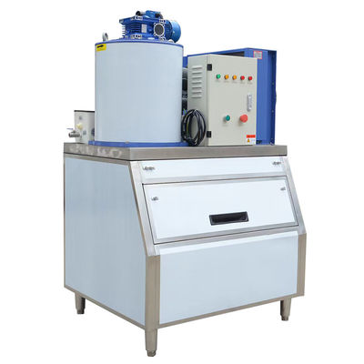 Good price Fabricantes automáticos de blocos de gelo em flocos de 1000 kg a 1 tonelada para empresas Dimensões de M.unidade 1360x800x890 mm on-line