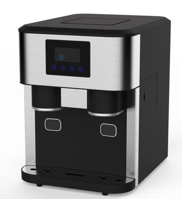 Good price Máquina elétrica de fazer gelo de balcão portátil de 18 kg de capacidade de 2 l de tanque de água com dispensador de água fria e aço inoxidável de gelo esmagado on-line