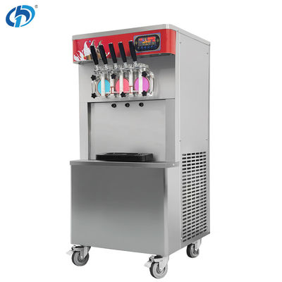 Good price Máquina de sorvetes de alta capacidade de 5 sabores Máquina automática de sorvetes para negócios Capacidade do cilindro 7LX3 1.8LX3 on-line