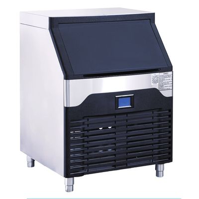 Good price Máquina de cubos de gelo comercial refrigerada a ar de aço inoxidável 90kg Produção de gelo e 670*670*865 dimensões para atender às suas necessidades on-line