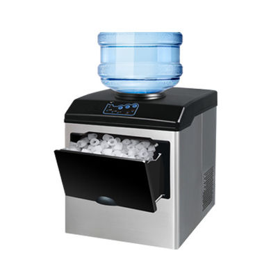 Good price 25kg Capacidade de fabricação de gelo Automático Countertop Nugget Pequena máquina portátil de fabricação de gelo para negócios Casa comercial on-line