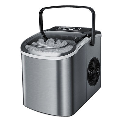 Good price Fabricante de blocos de gelo portátil e automático para casa 105W Potência 15kg/24h Capacidade de fabricação de gelo Design compacto on-line