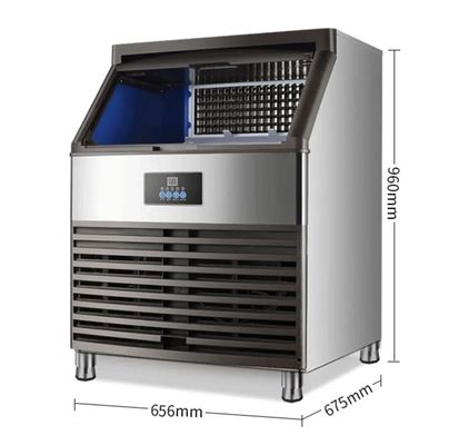 Good price 110V/50Hz 110V/60Hz GK180kg Grande fabricante de gelo comercial com fonte de energia elétrica e material de aço inoxidável on-line