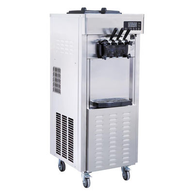 Good price 110-220V/50-60Hz Máquina de fazer sorvete de serviço macio 3 sabores Máquinas de fazer sorvete comercial para lojas de alimentos e bebidas on-line