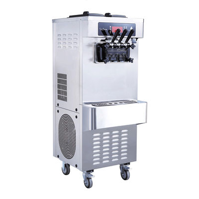 Good price Automático de aço inoxidável Soft Serve Ice Cream Maker para Cartão de Comida de Negócios e R22/R410A/R404A Refrigerante on-line