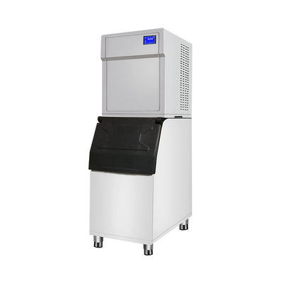 Good price 110-220V/50-60Hz Máquina de cubos de gelo comercial 500kg/24h Máquina automática de fazer gelo de aço inoxidável para bares de negócios on-line