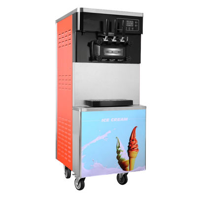 Good price 3 Sabores Automático Soft Serve Máquina de sorvete comercial para uso doméstico no Paquistão Material Capacidade do cilindro 6Lx2 on-line