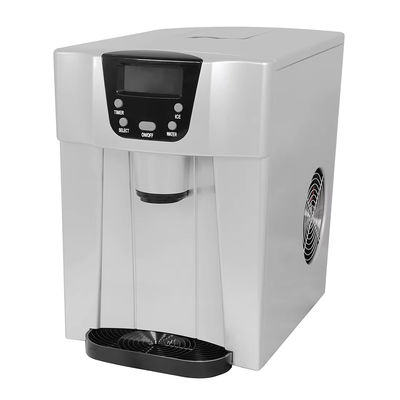 Good price Máquina de fazer gelo de 20 kg Máquina de fazer gelo para casa Máquina de fazer gelo comercial para negócios Automático 2 em 1 dispensador de água on-line